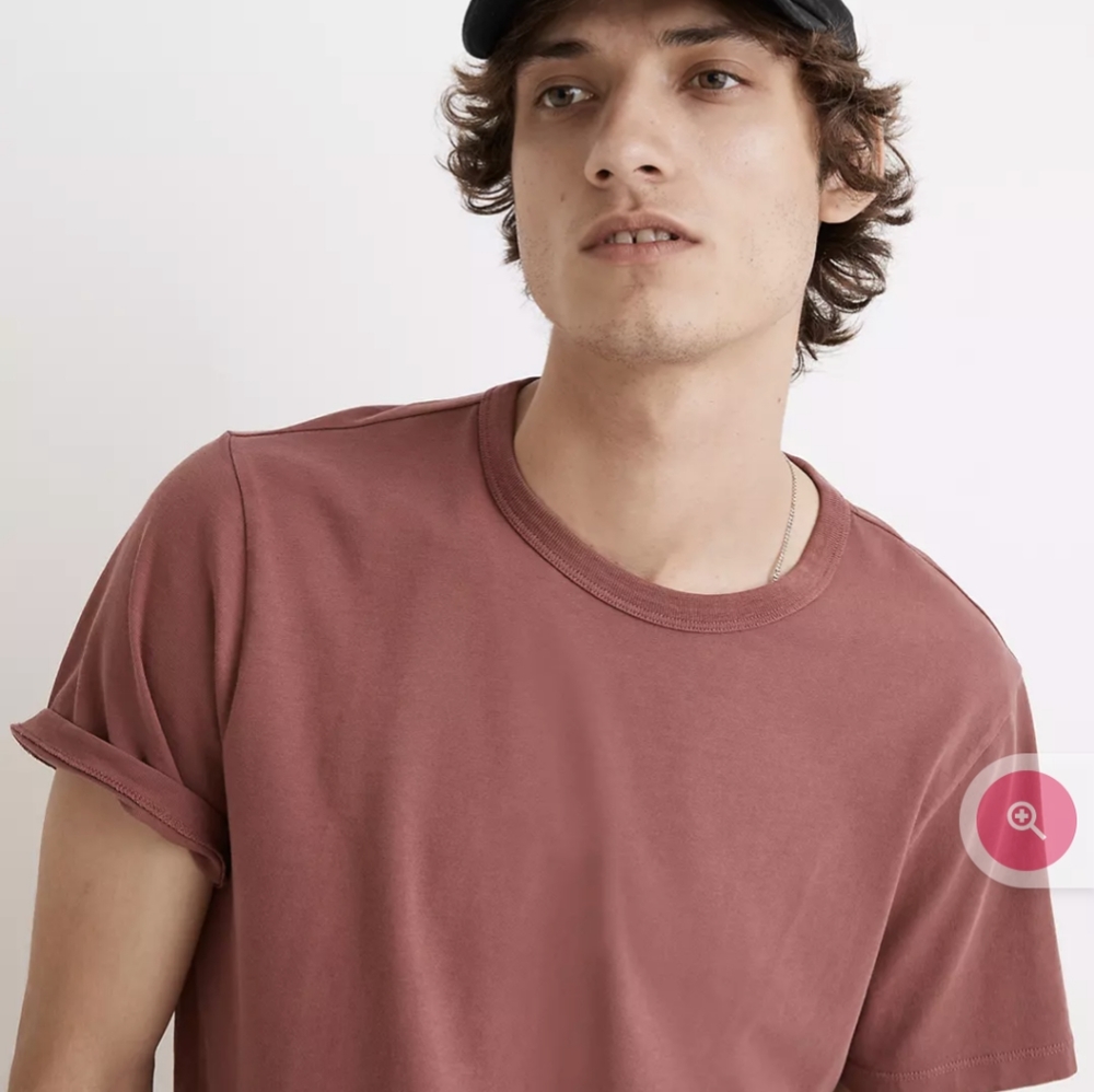 Madewell rust/orange t-shirt. Excellent condition